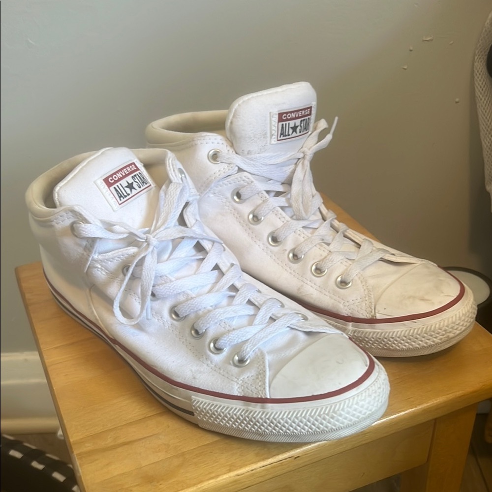 Converse All Star White High-Top Sneakers